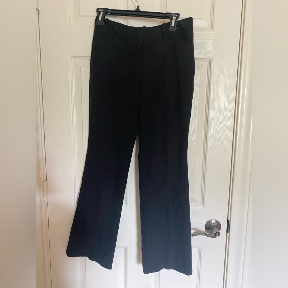 Worthington Women’s Modern fit dress pants, petite 2P, black and gray